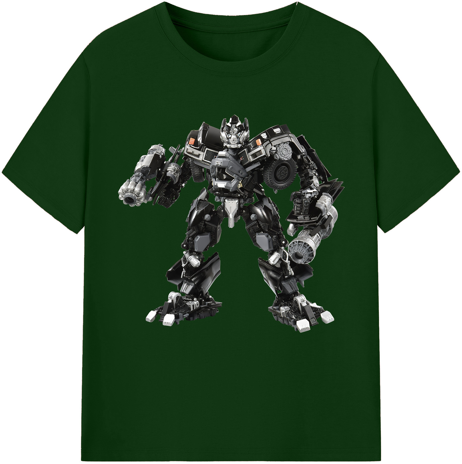（画像用） Transformers トランスフォーマー 綿100％半袖Tシャツ（フロントプリント）